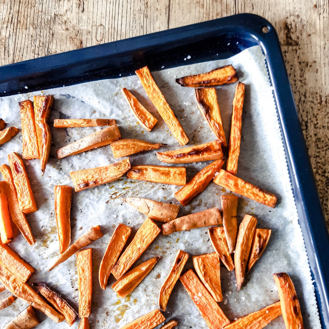 Frites patate douce