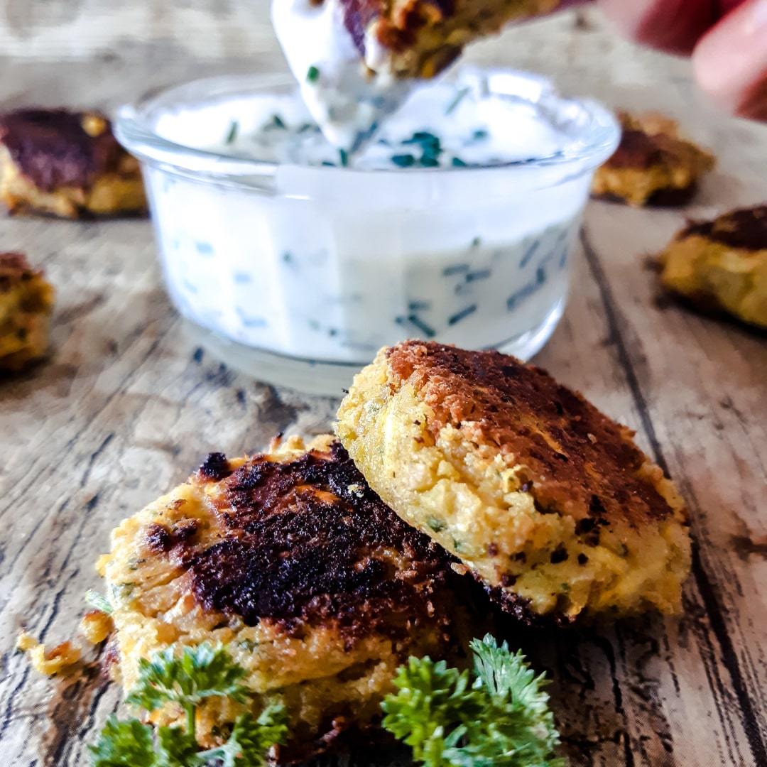 Falafels courgette