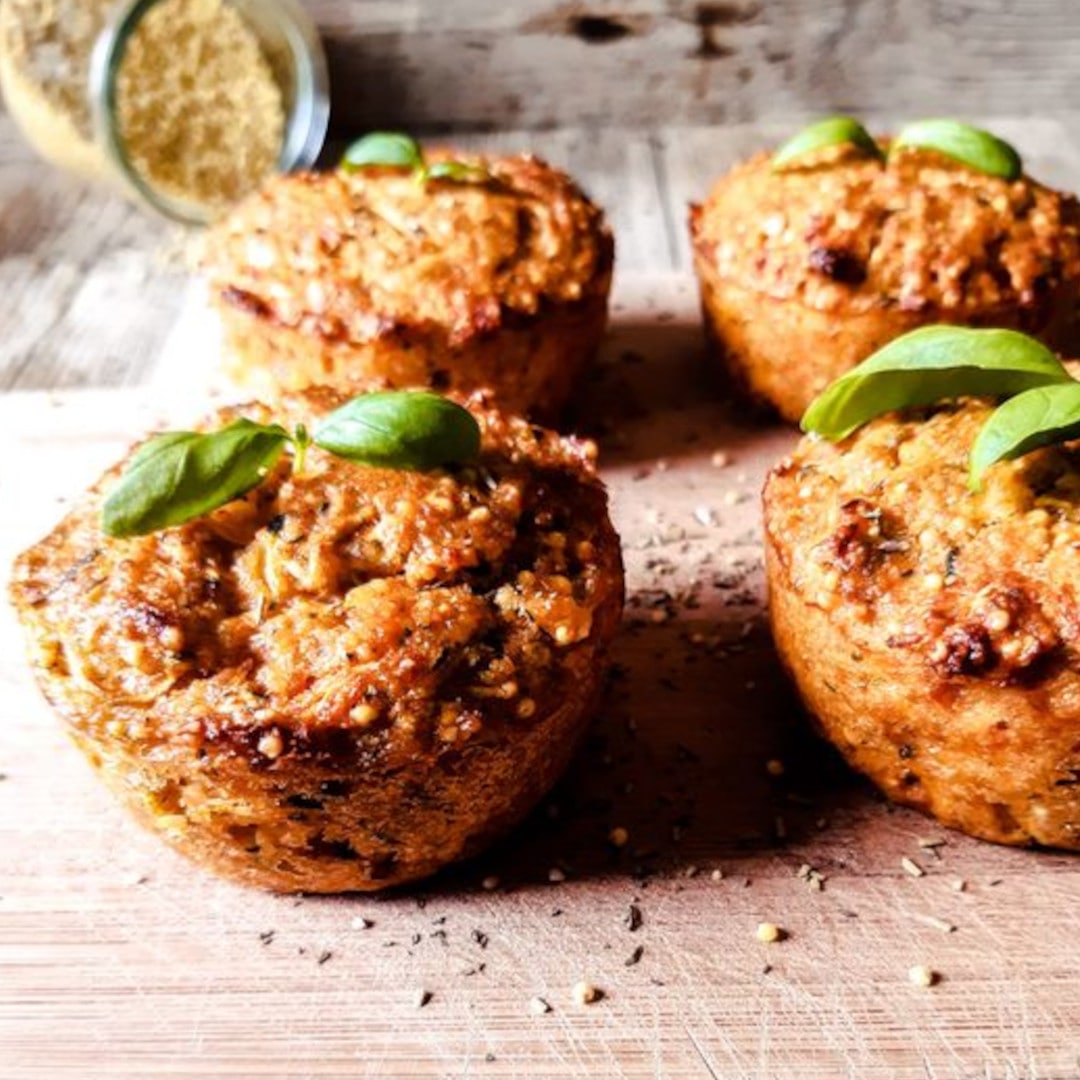 Muffins millet courgette