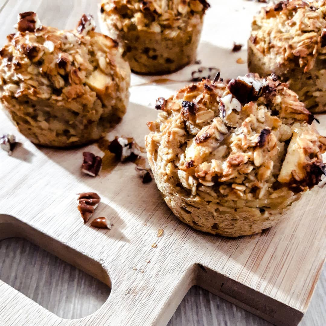 Muffins pomme érable-min Muffins pomme érable