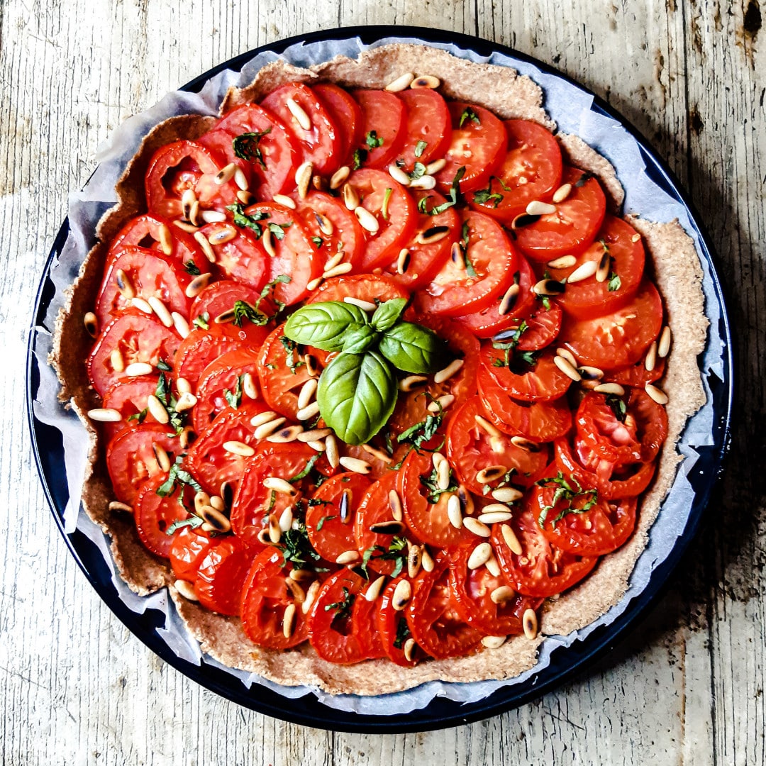 Tarte à la tomate-min Tarte à la tomate