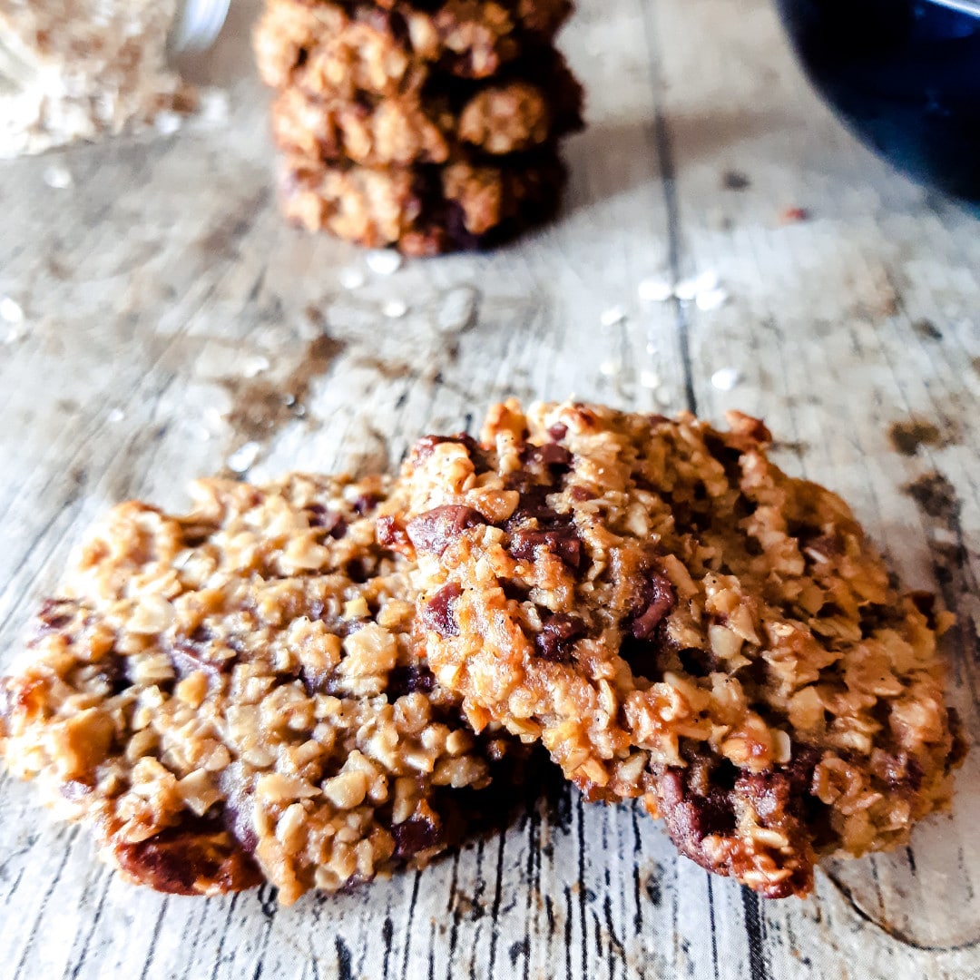 cookies avoine compote choco