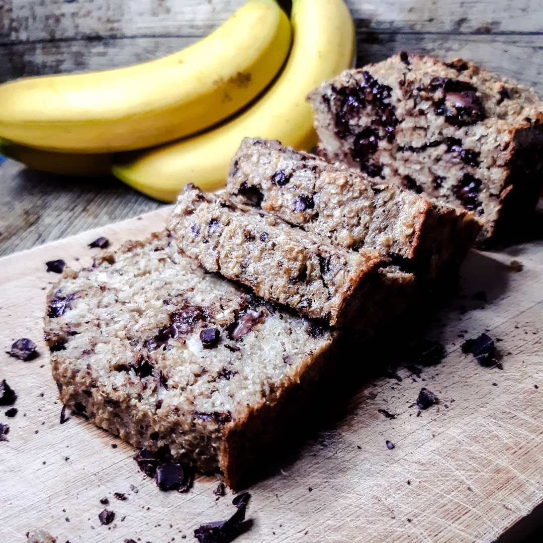 Bananabread sans gluten et sans lactose