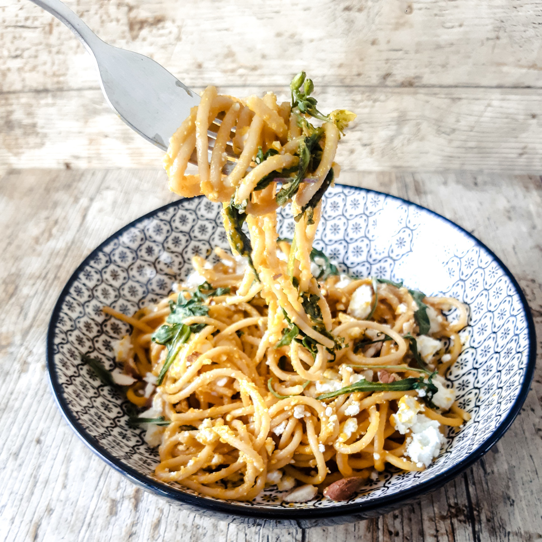 Spaghetti sauce courge